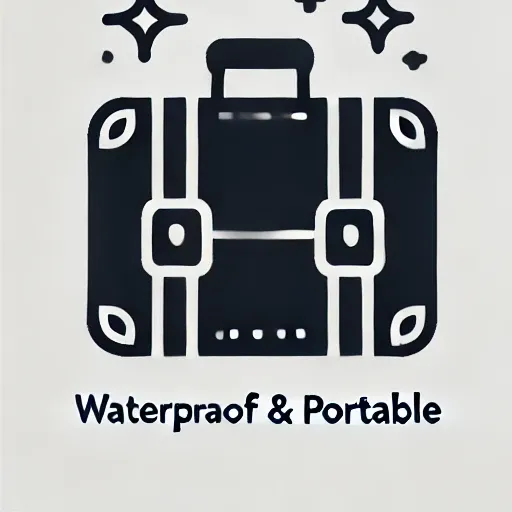 Portable et résiste à l'eau